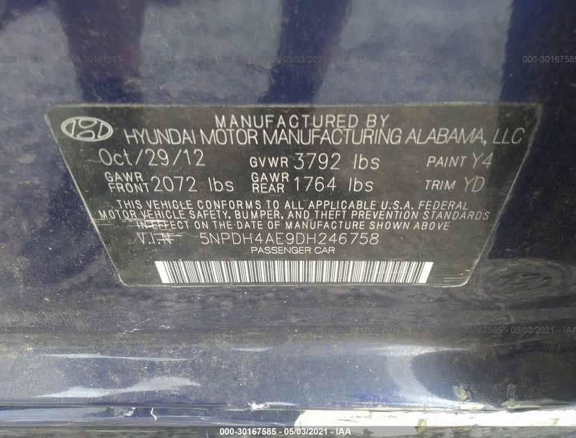 5NPDH4AE9DH246758