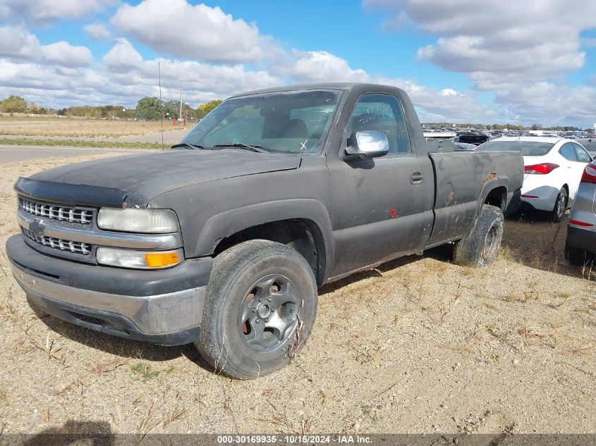 2002 Chevrolet Silverado 1500 Ls VIN: 1GCEK14T22Z220491 Lot: 30169935