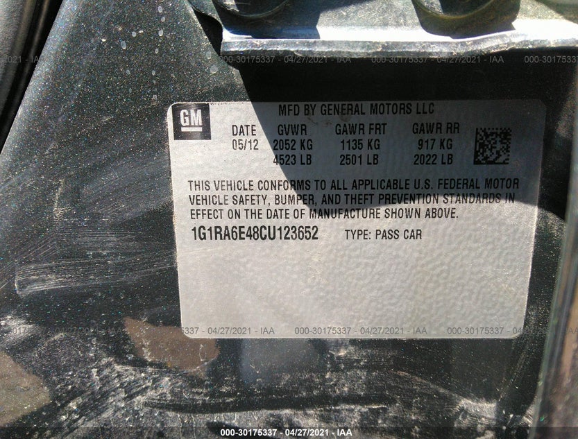 1G1RA6E48CU123652