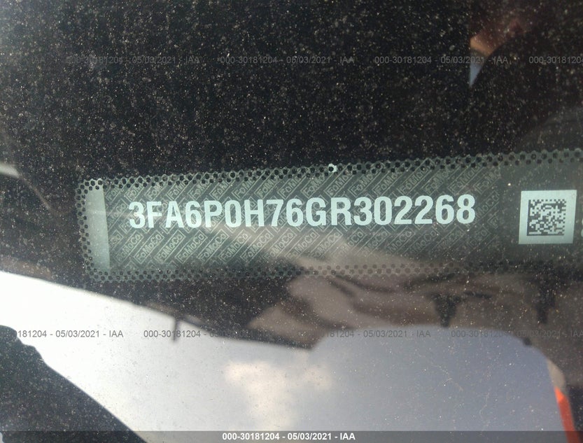 3FA6P0H76GR302268