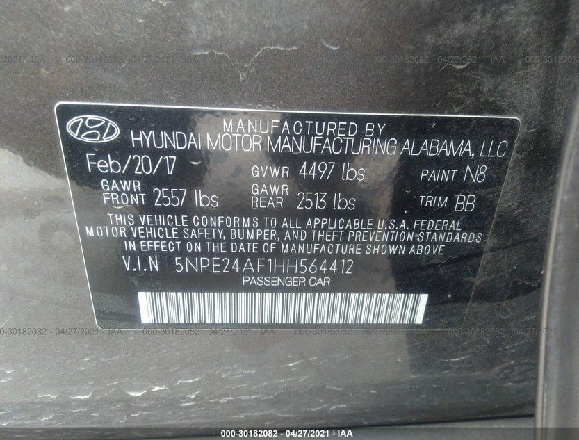 5NPE24AF1HH564412
