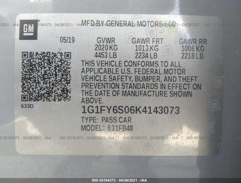 1G1FY6S06K4143073