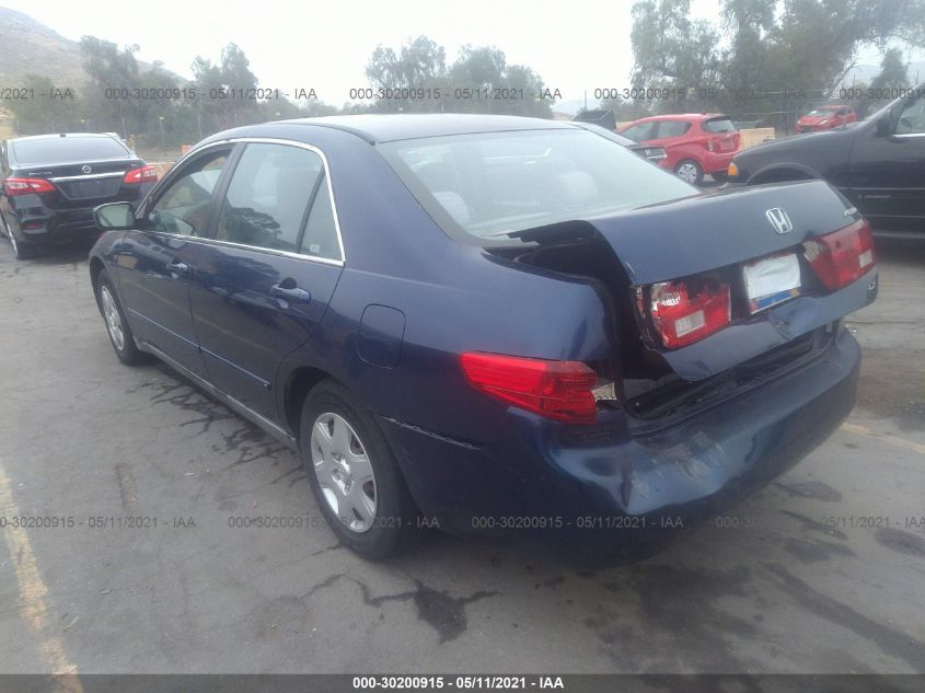 2005 Honda Accord 2.4 Lx VIN: 1HGCM56445A136109 Lot: 30200915