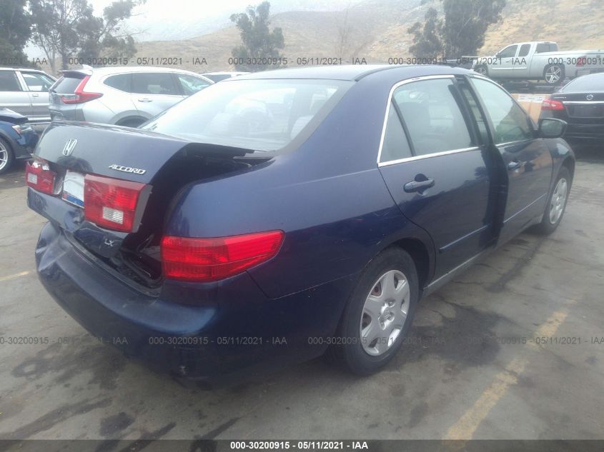 2005 Honda Accord 2.4 Lx VIN: 1HGCM56445A136109 Lot: 30200915