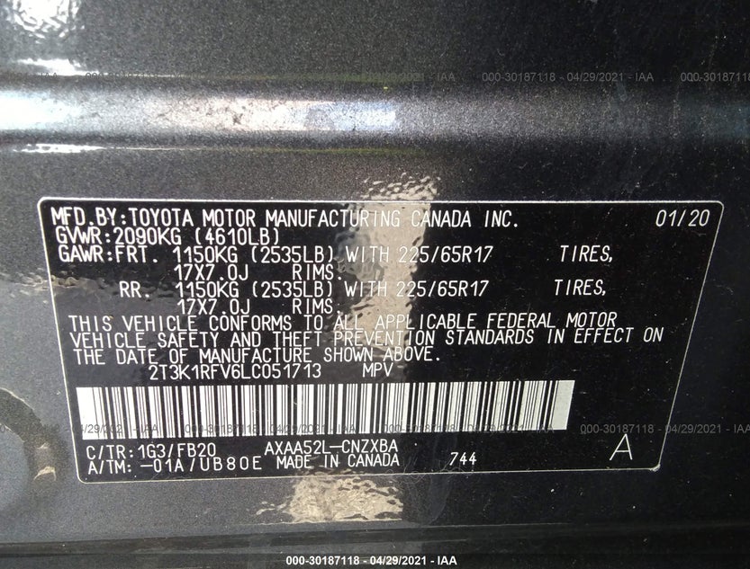 2T3K1RFV6LC051713