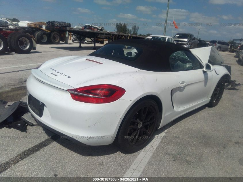 2013 Porsche Boxster VIN: WP0CA2A84DS114118 Lot: 30187308