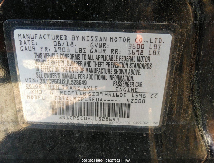 3N1CP5CU2JL528649