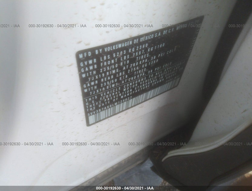 3VV3B7AX6LM124627
