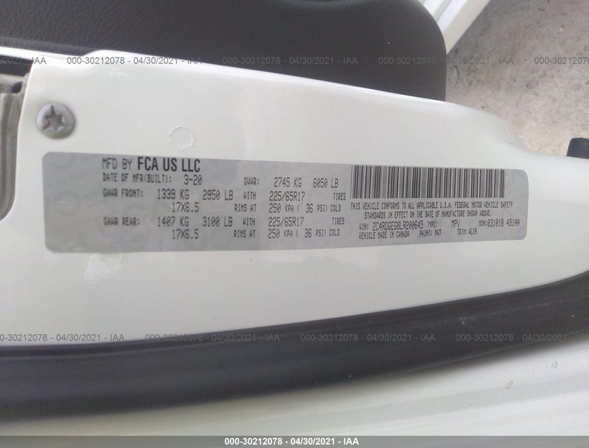 2C4RDGEG8LR200645
