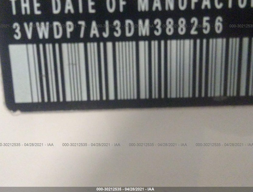 3VWDP7AJ3DM388256