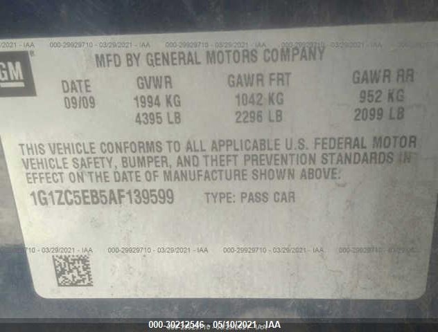 1G1ZC5EB5AF139599