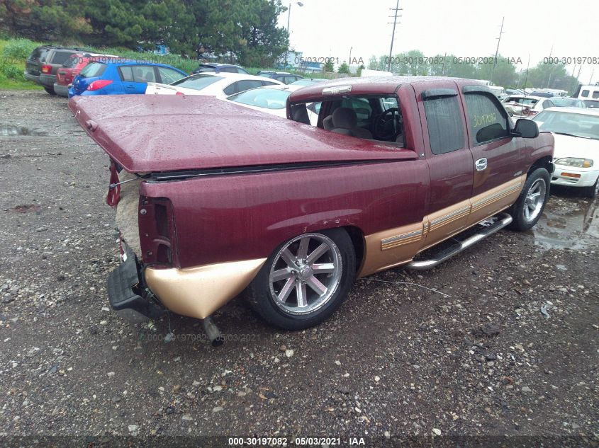 1999 Chevrolet Silverado 1500 Ls VIN: 2GCEC19V4X1293563 Lot: 30197082