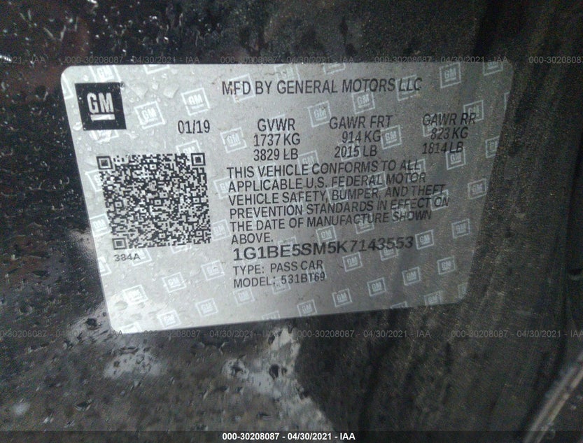 1G1BE5SM5K7143553