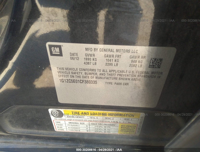 1G1ZC5E01CF380335