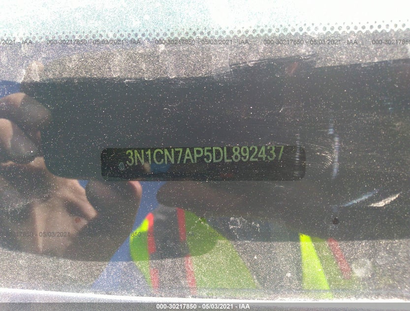 3N1CN7AP5DL892437