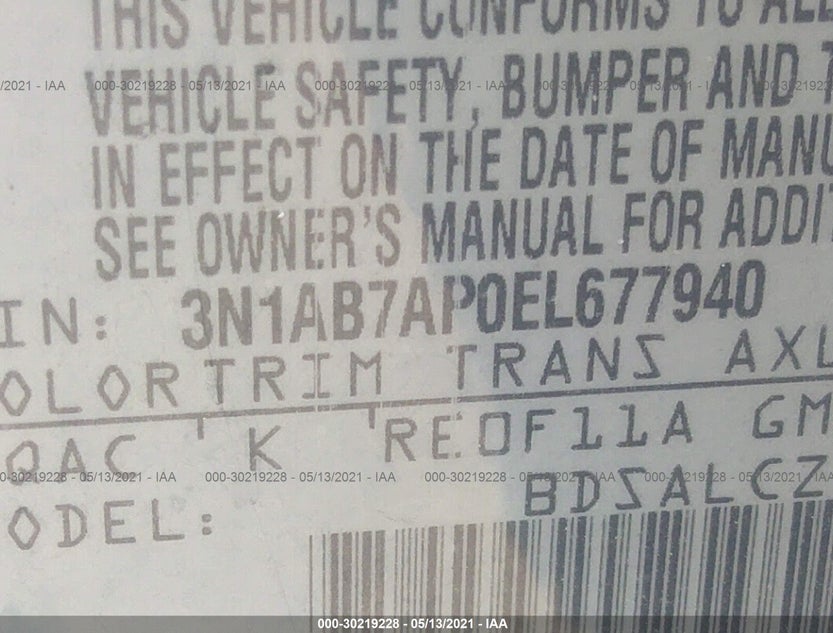 3N1AB7AP0EL677940