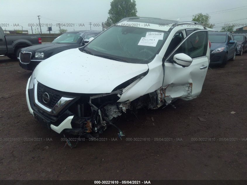 2017 Nissan Rogue Sl VIN: 5N1AT2MV8HC842250 Lot: 40390568