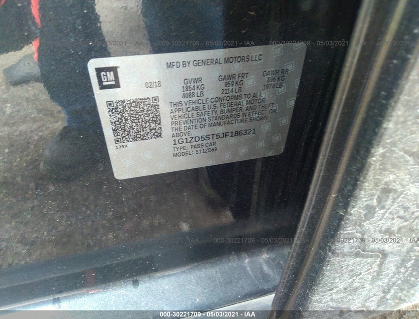 1G1ZD5ST5JF186321
