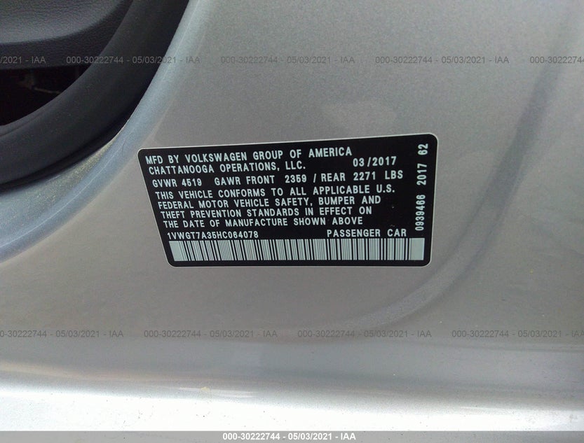 1VWGT7A35HC064078