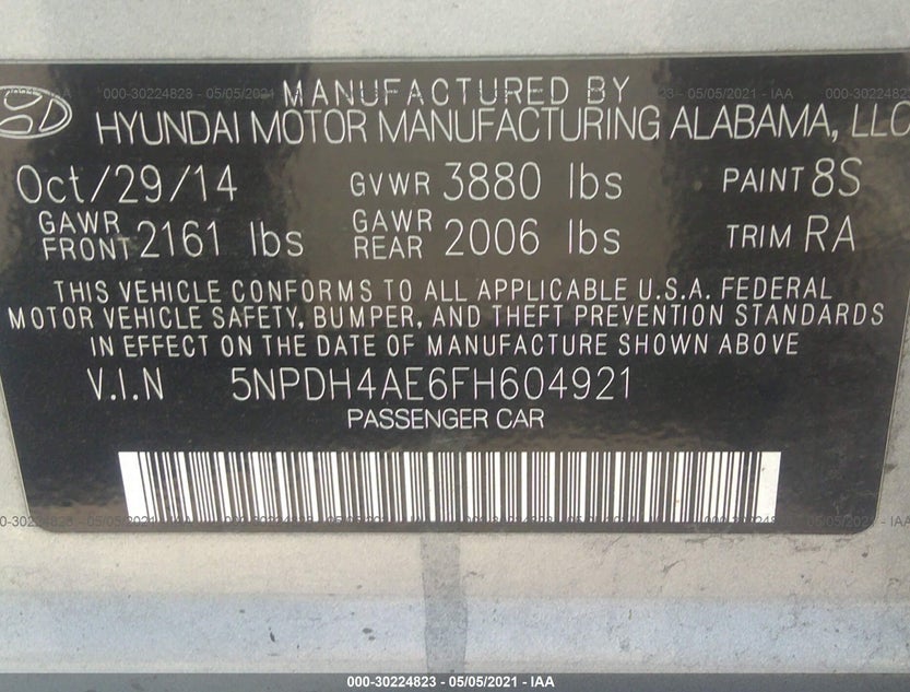 5NPDH4AE6FH604921