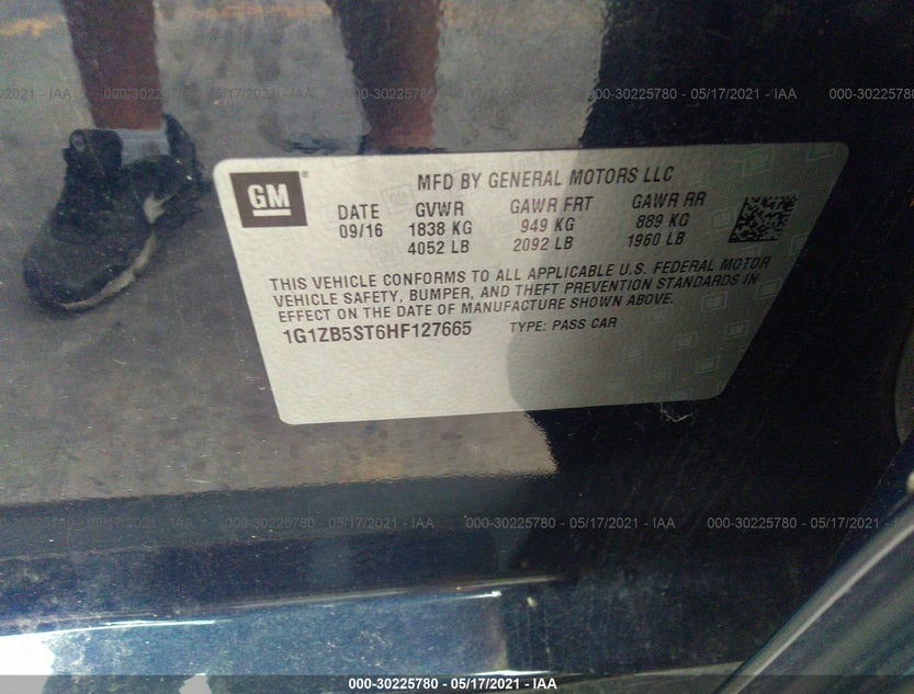 1G1ZB5ST6HF127665