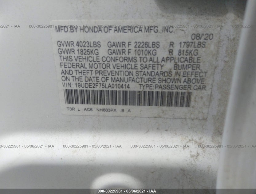 19UDE2F75LA010414