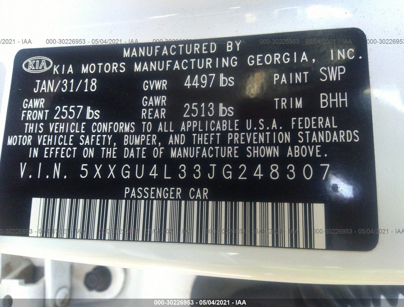 5XXGU4L33JG248307