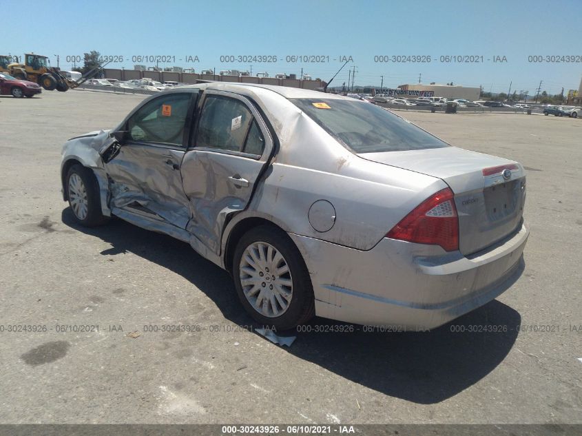 2010 Ford Fusion Hybrid VIN: 3FADP0L37AR132960 Lot: 30243926