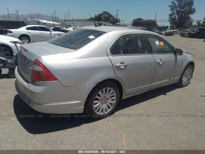 2010 Ford Fusion Hybrid VIN: 3FADP0L37AR132960 Lot: 30243926