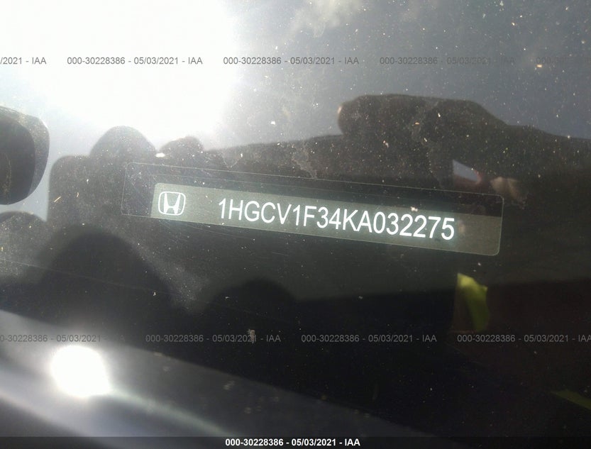 1HGCV1F34KA032275