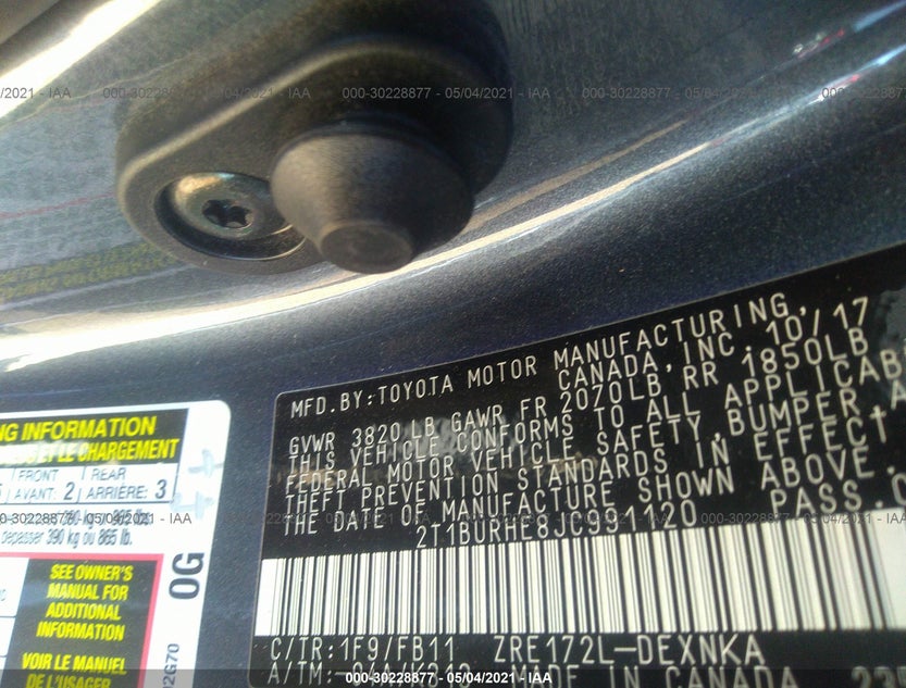 2T1BURHE8JC991120