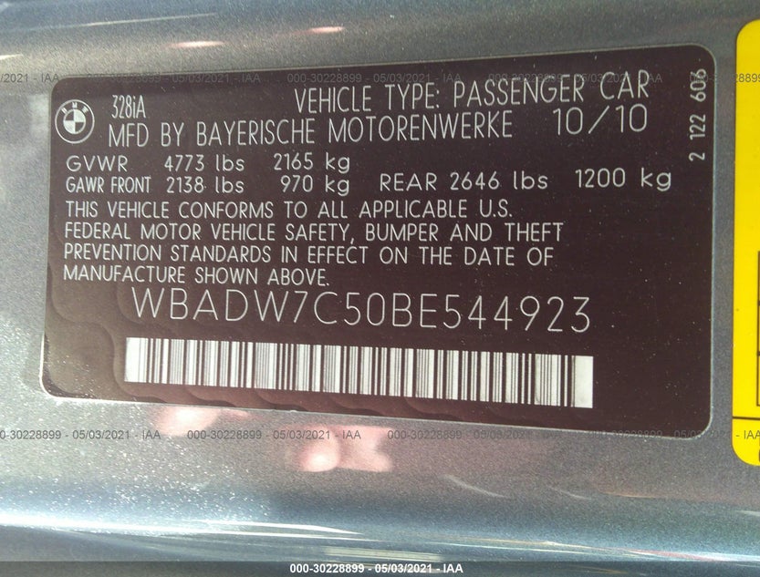 WBADW7C50BE544923