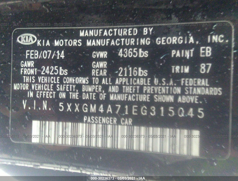 5XXGM4A71EG315045