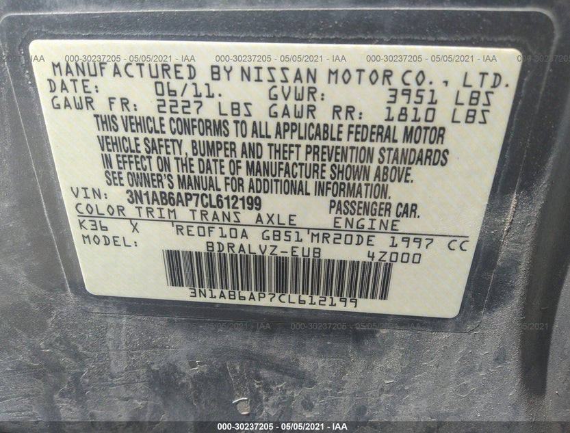 3N1AB6AP7CL612199