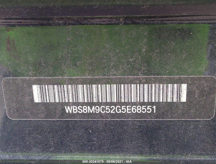 WBS8M9C52G5E68551