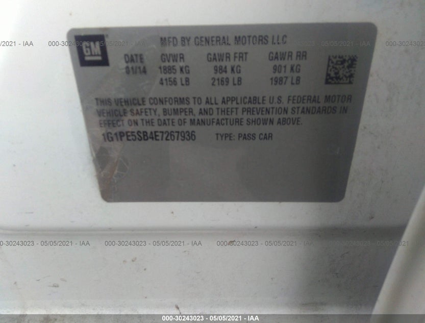1G1PE5SB4E7267936