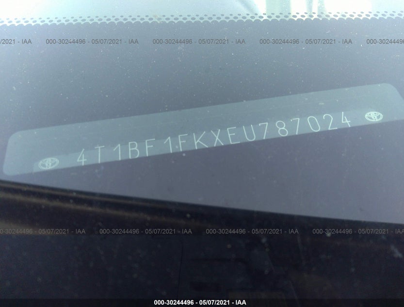 4T1BF1FKXEU787024