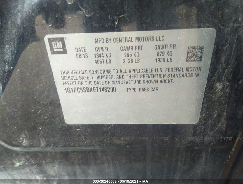 1G1PC5SBXE7148200