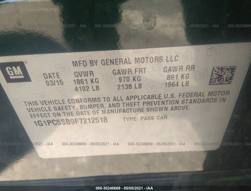 1G1PC5SB9F7212518