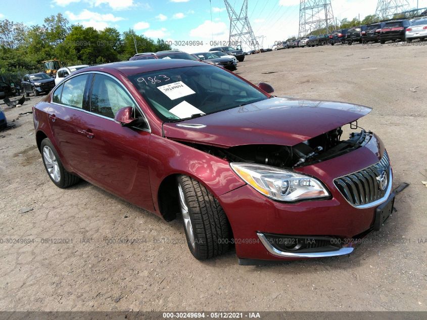 2G4GS5GX6G9123144 2016 Buick Regal Turbo Premium Ii