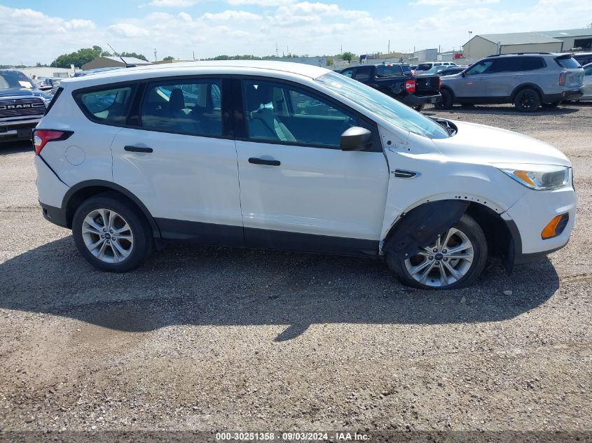 2017 Ford Escape S VIN: 1FMCU0F78HUE16657 Lot: 30251358