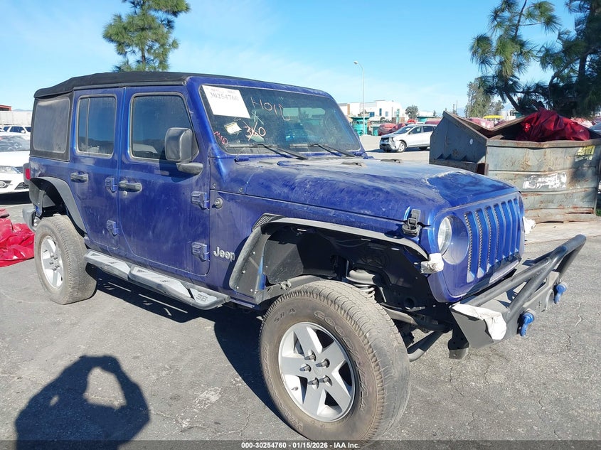 2019 Jeep Wrangler Unlimited Sport S 4X4
