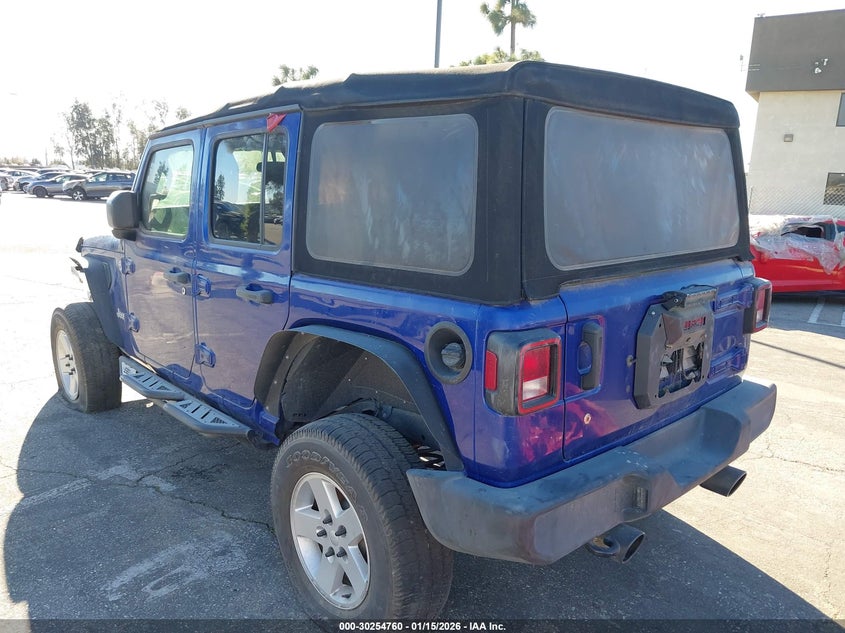 2019 Jeep Wrangler Unlimited Sport S 4X4
