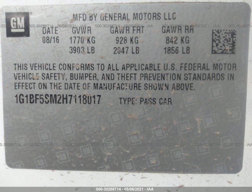 1G1BF5SM2H7118017