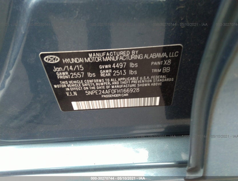 5NPE24AF0FH166928