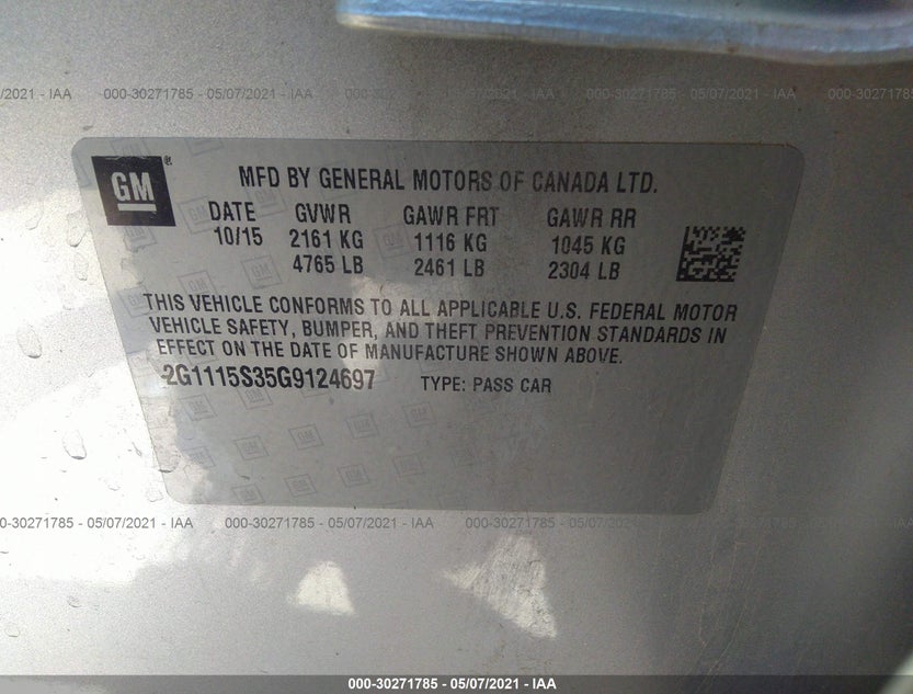2G1115S35G9124697