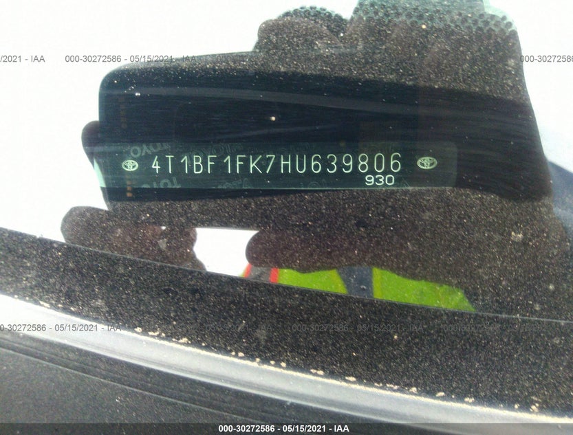 4T1BF1FK7HU639806