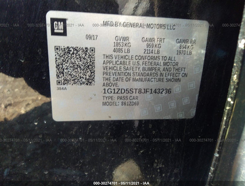 1G1ZD5ST8JF143236