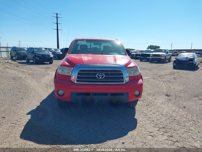 2007 Toyota Tundra Limited 5.7L V8 VIN: 5TFBV581X7X015885 Lot: 30289217