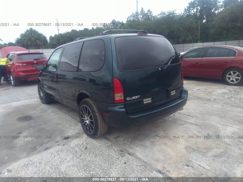 1998 Nissan Quest Gxe/Xe VIN: 4N2ZN1115WD808199 Lot: 30278637